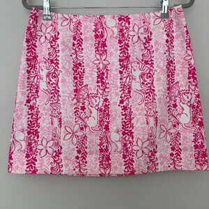 Lilly Pulitzer Boardwalk Cafe Pink & White skirt